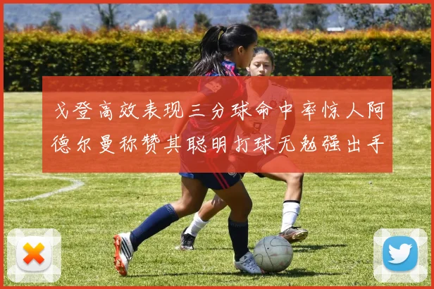 戈登高效表现三分球命中率惊人阿德尔曼称赞其聪明打球无勉强出手